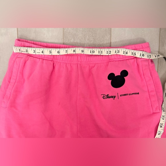 Stoney Clover Lane x Disney Mickey & Minnie Oversized Pink Sweatsuit Set L/XL - Picture 11 of 13